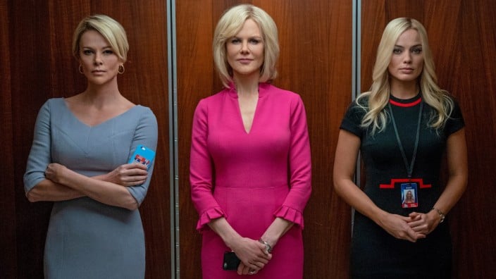 Drei Frauen im Kampf der Geschlechter. ( v.Li.n.re: Charlize Theron, Nicole Kidman, Margot Robbie )©Constantin Film