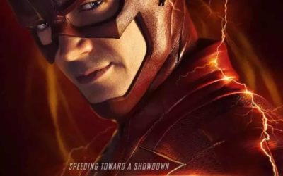 Barry Allen in seinem Super Kostüm als The Flash. Der schnellste Mann der Welt