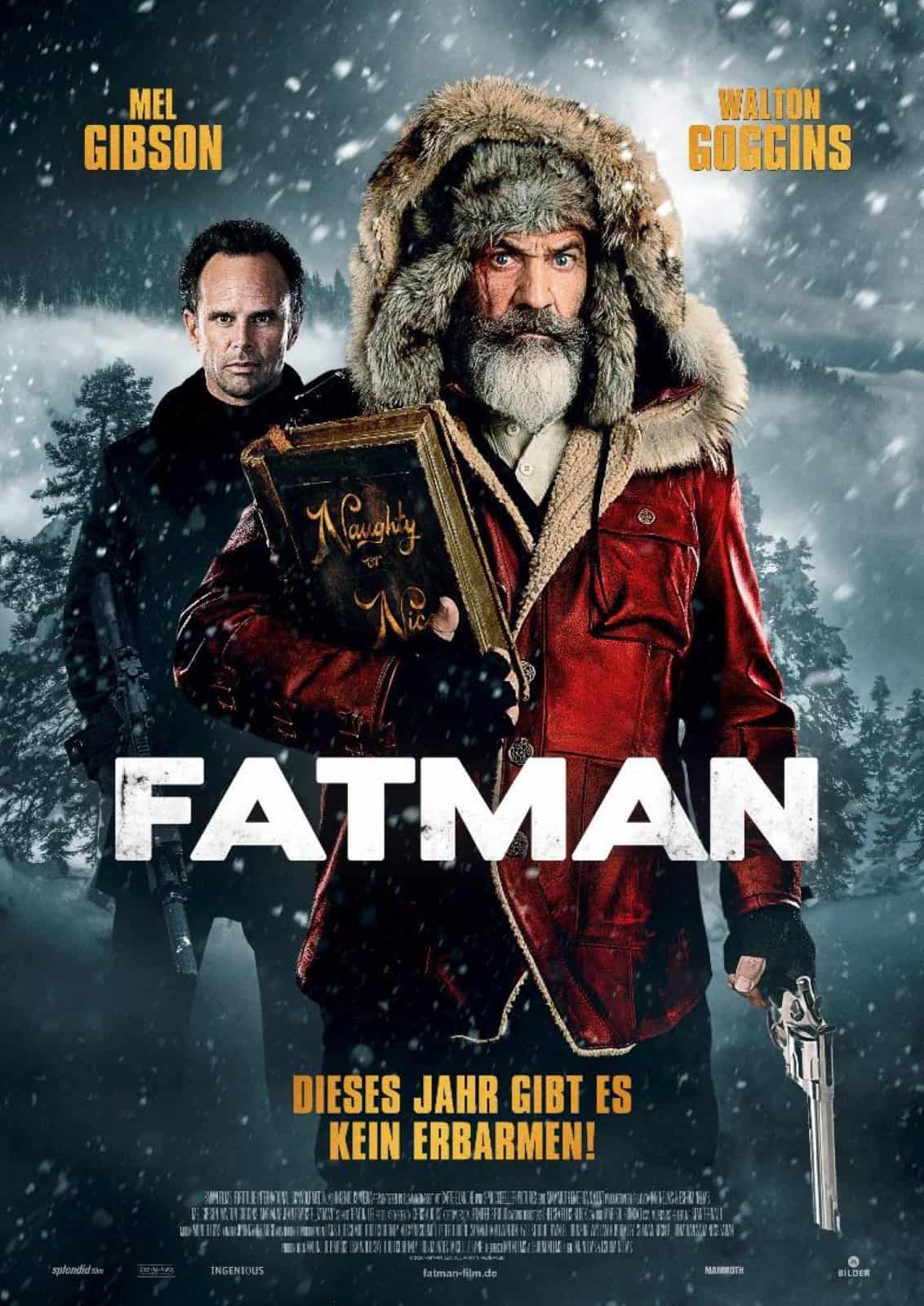 Fatman zeigt Mel Gibson als Rüpel Weihnachtsmann