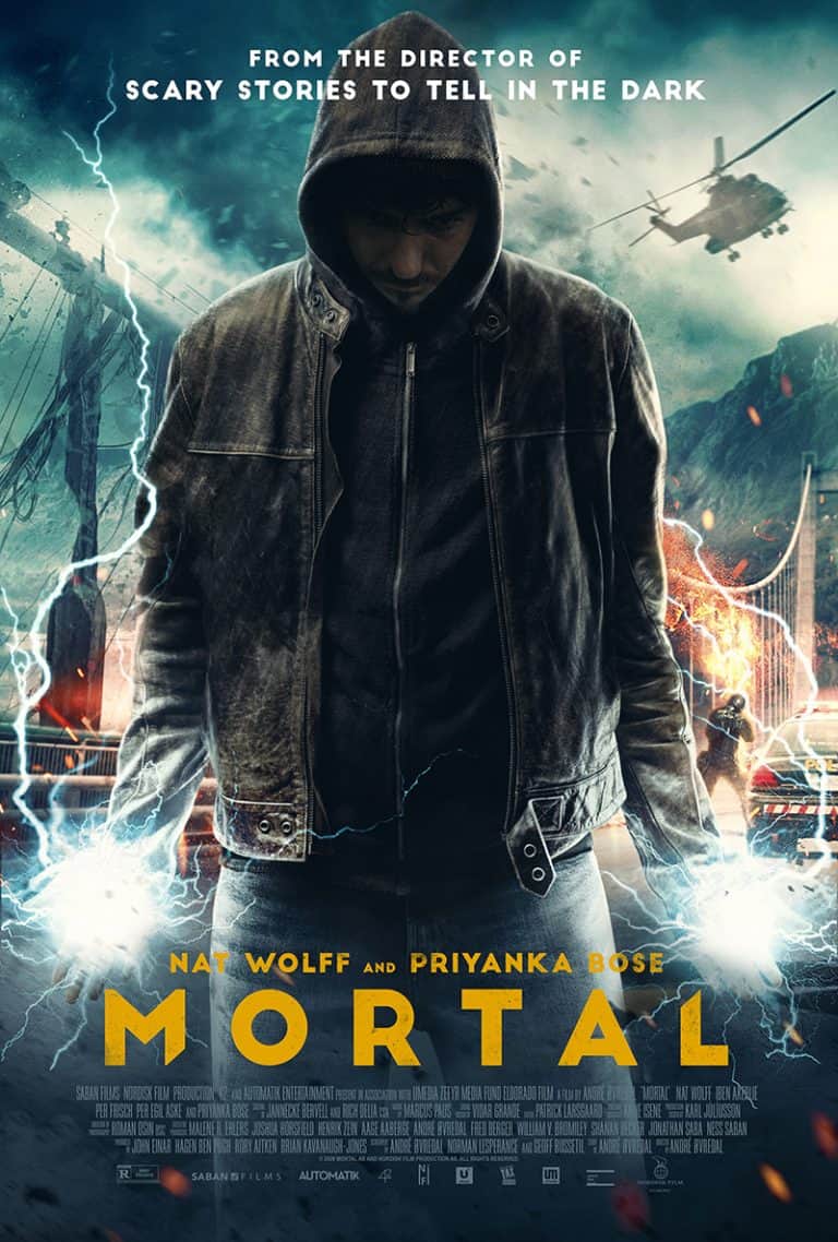 Filmplakat zu Mortal. Kommt am 10. November als Blu Ray