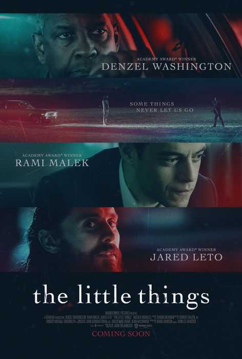 Jared leto, denzel Washinton Rami Malek in einem Thriller der The Little Things heißen wird