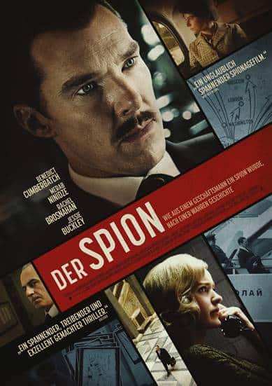 Der Spion - Filmplakat mit einem ernst schauenden Benedict Cumberbatch