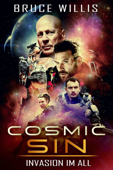 Film mit Bruce Willis auf DVD im Mai 2021 . Cosmic Sin