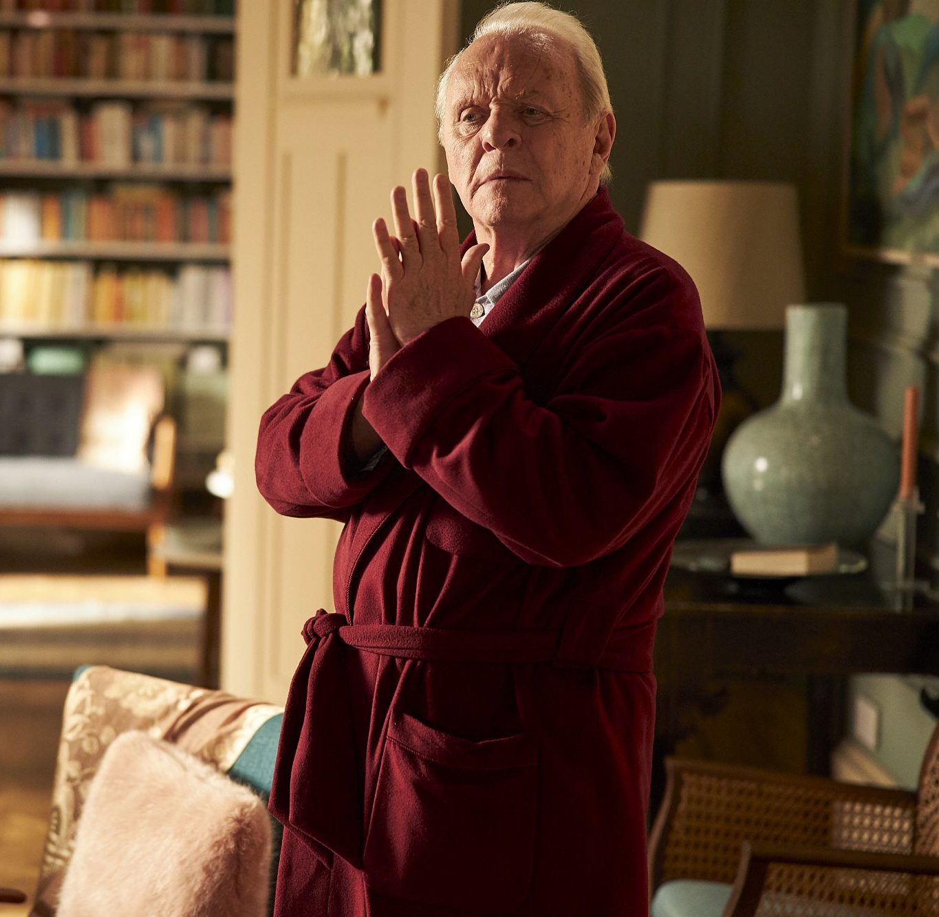 Anthony (Anthony Hopkins) in The Father