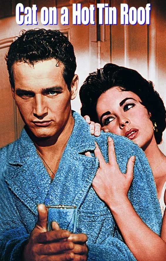 Paul Newman und Elisabeth Taylor in Die Katze auf dem heißen Blechdach