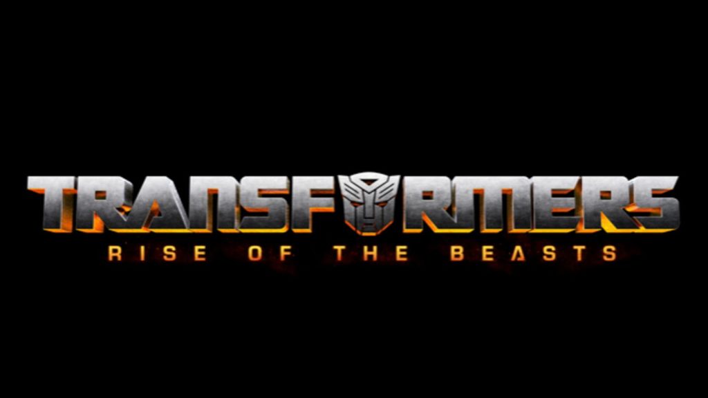 Schriftzug zu Transformers Film Rise of Beasts