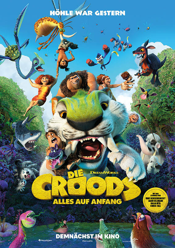 Die deutschen Stimmen der Croods und Bessermanns | DIE CROODS – ALLES AUF ANFANG ab 08. Juli 2021 nur im Kino