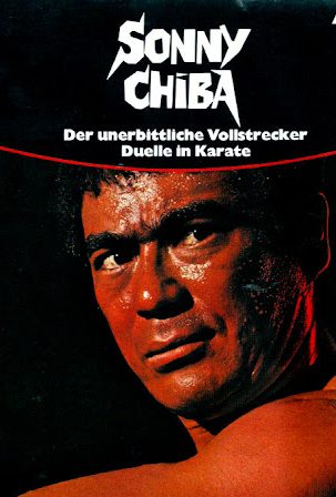 Sonny Chiba auf einem Cover zu einem Martial Arts Film