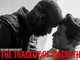 Denzel Washington und Frances McDermond auf dem Foto zum Film The Tragedy of Macbeth