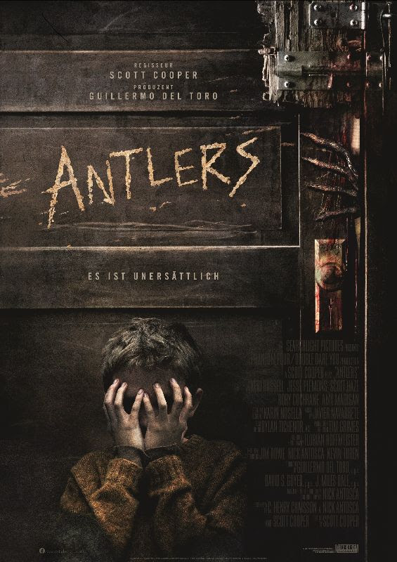 Neues Poster zum Horrorfilm ANTLERS von Guillermo del Toro