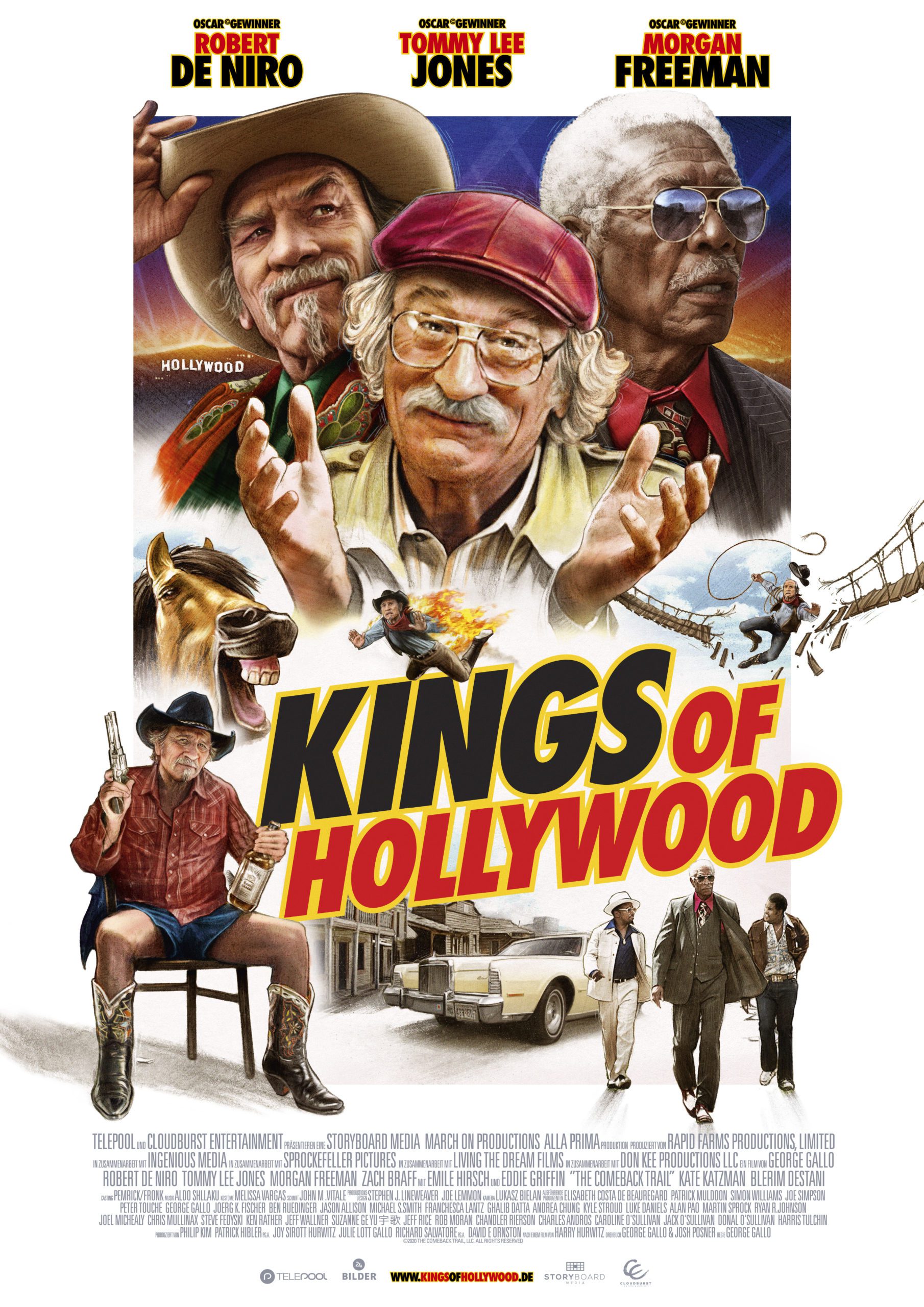 Robert De Niro in einer Komödie Kings Of Hollywood