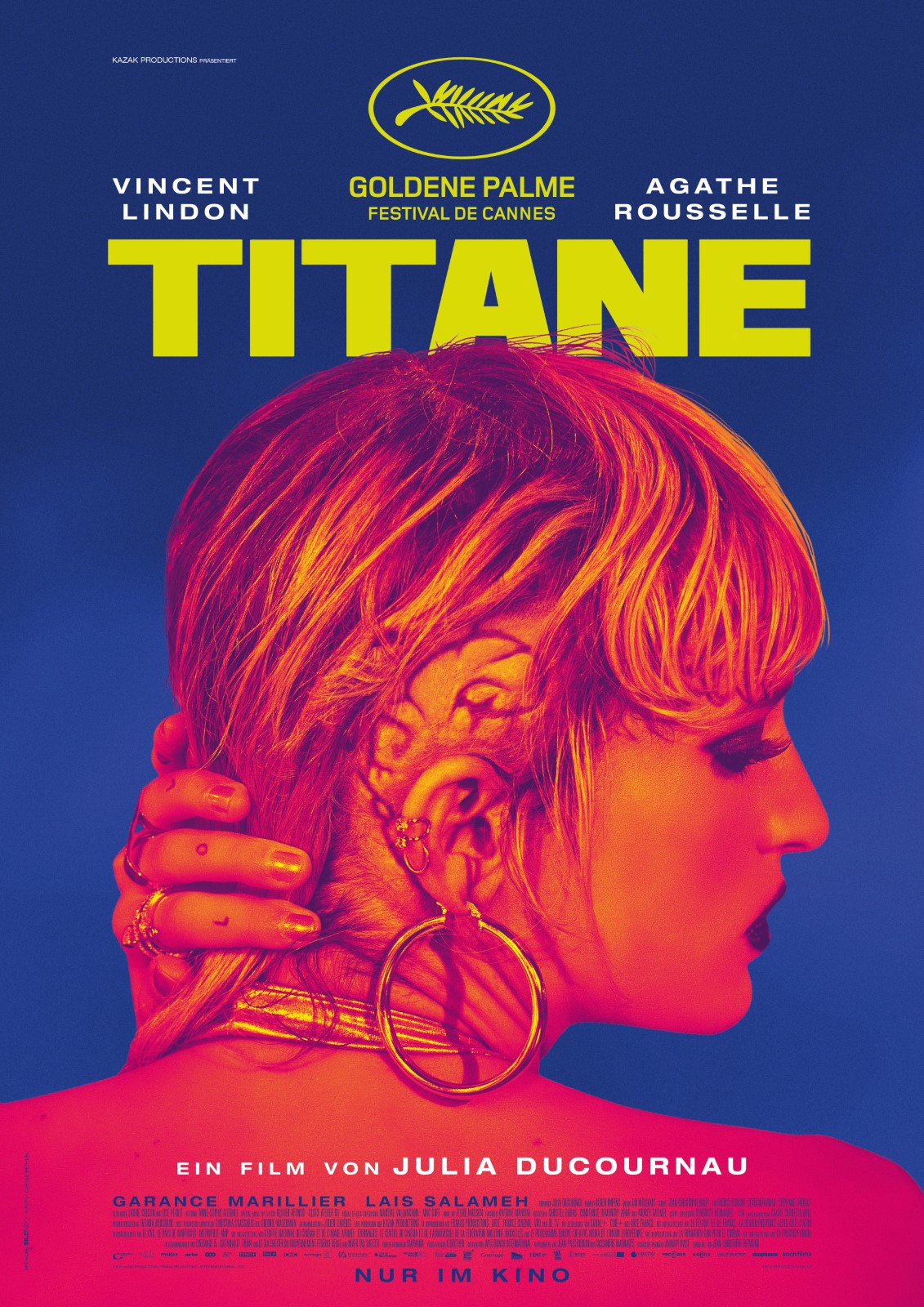 „Titane“ ist ein schriller Body-Horror Streifen mit absurden Elementen