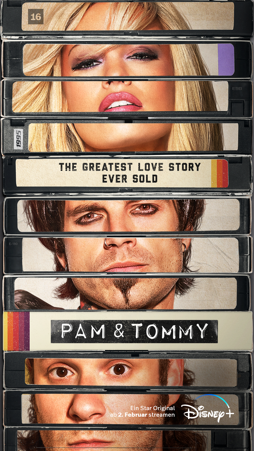 Trailer und Character Poster der Original Serie „PAM & TOMMY“