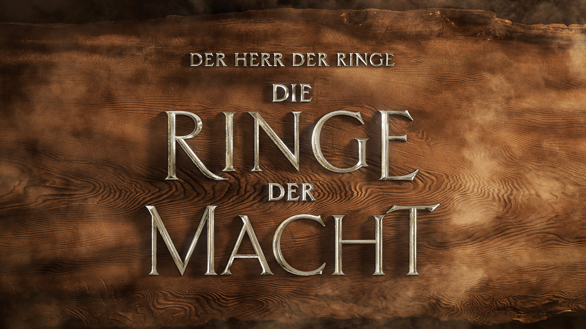 Logo mit Schriftzug zur kommenden Serie Der Herr der Ringe: Die Ringe der Macht