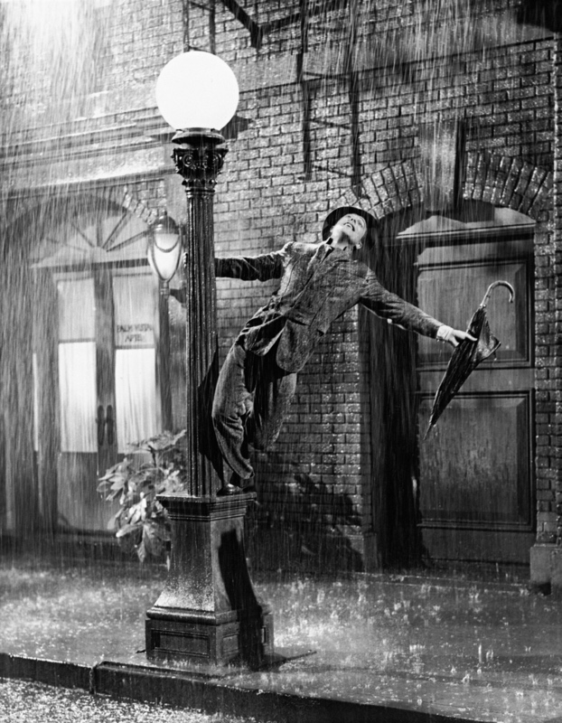 Gene Kelly in Singin in the Rain