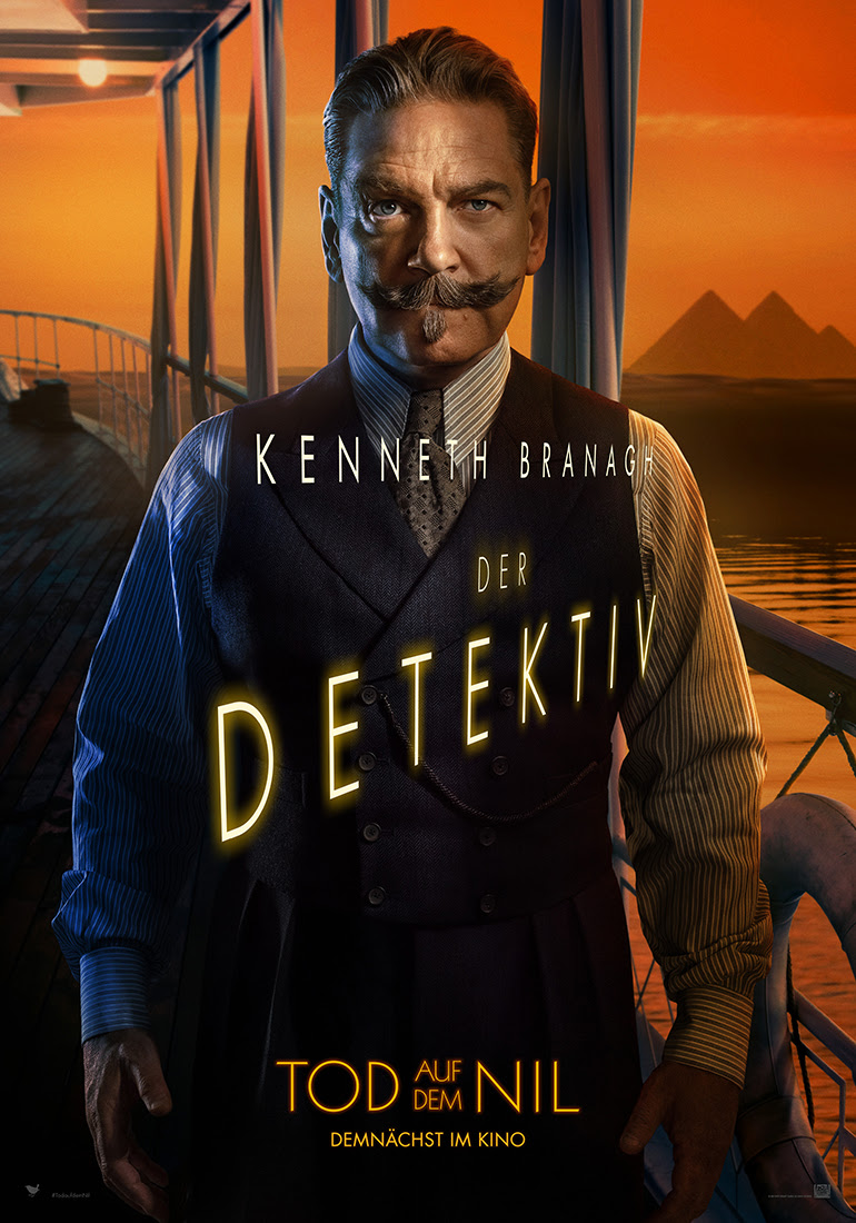 Kenneth Branagh in Tod auf em Nil als Hercule Poirot