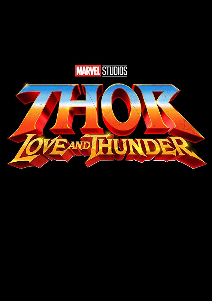Thor Love And Thunder Schriftzug