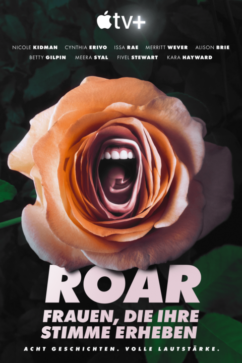 Filmplakat mit der Aufschrift Roar