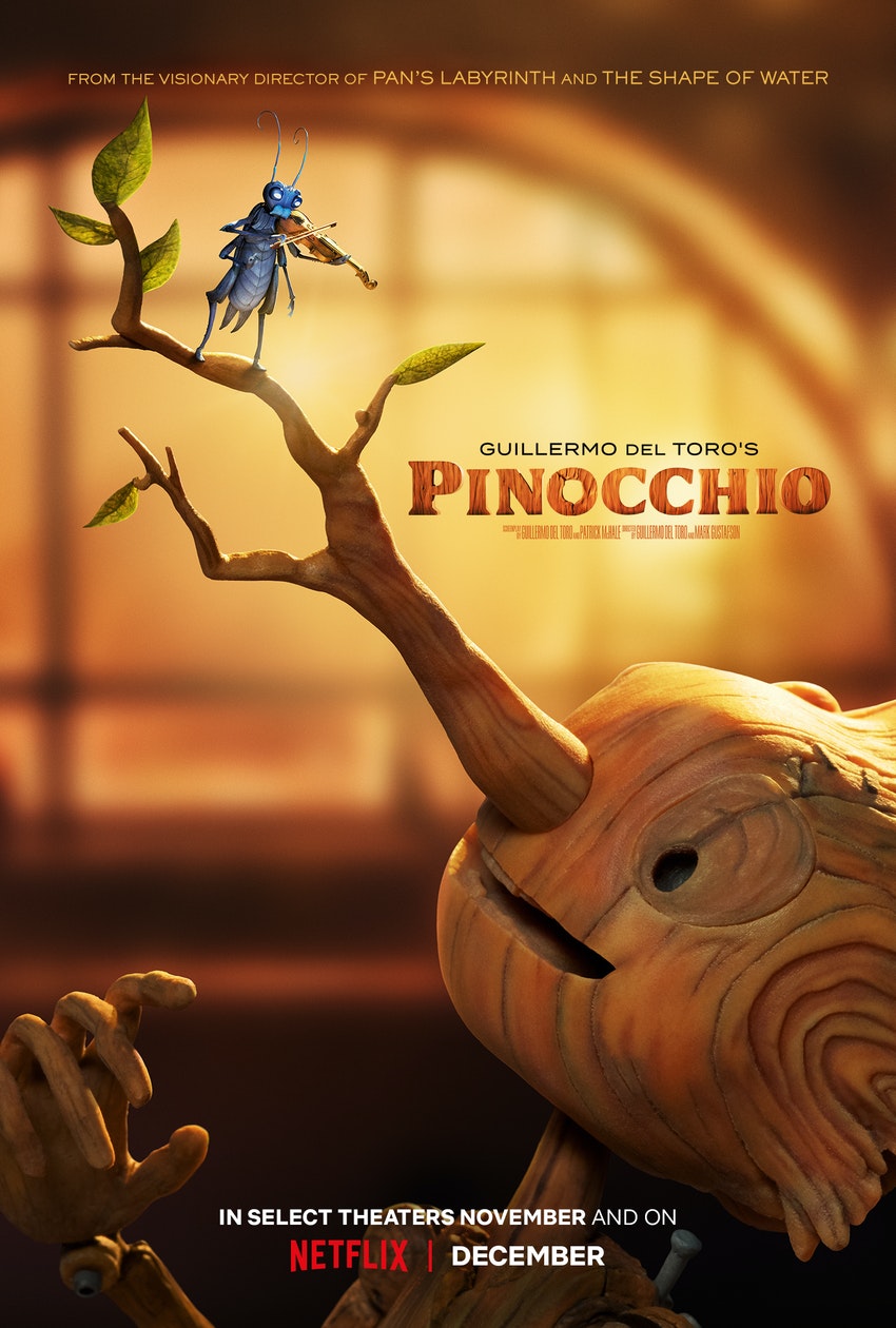 Guillermo del Toros Pinocchio Filmplakat