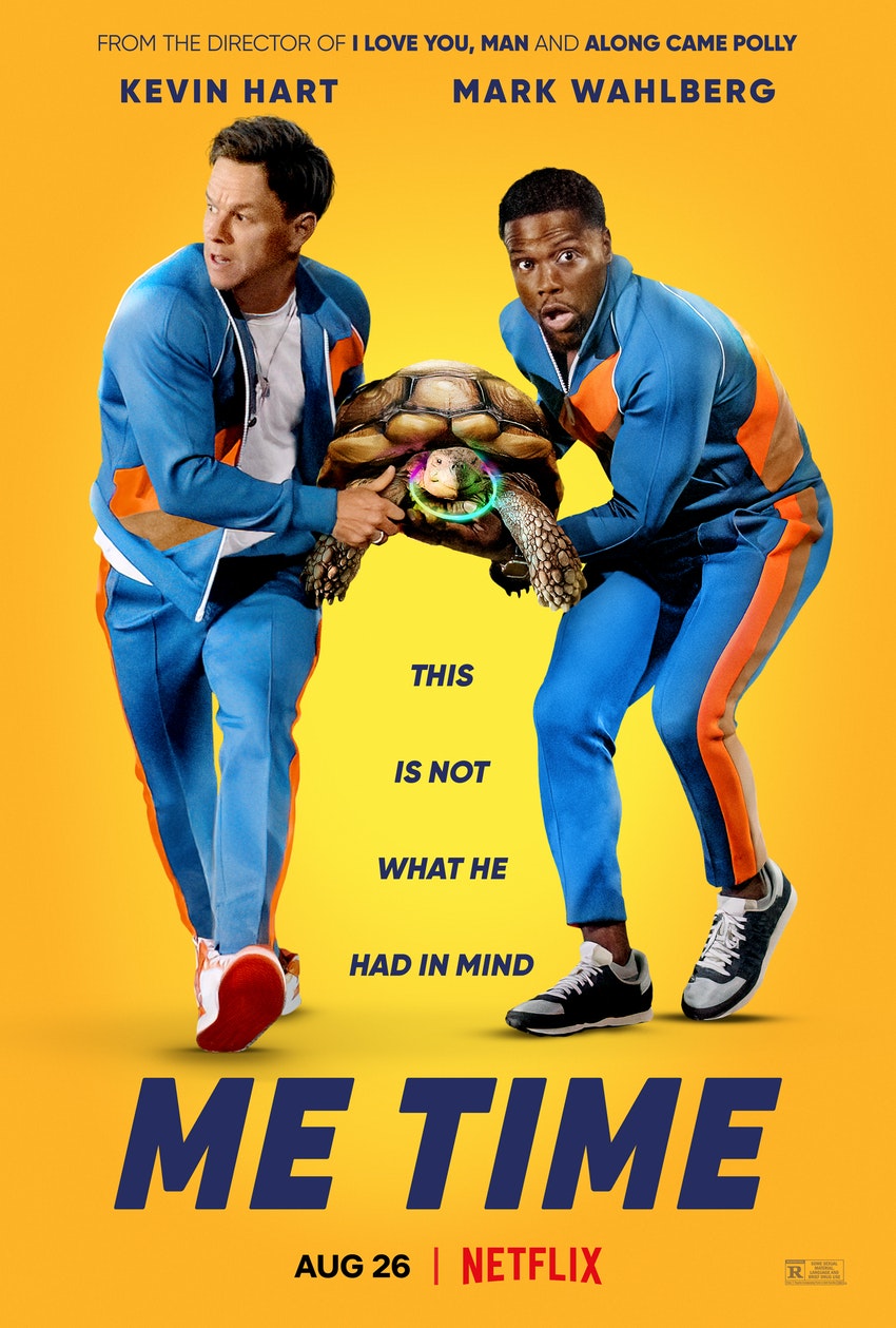Me Time Filmposter mit Kevin Hart und Mark Wahlberg