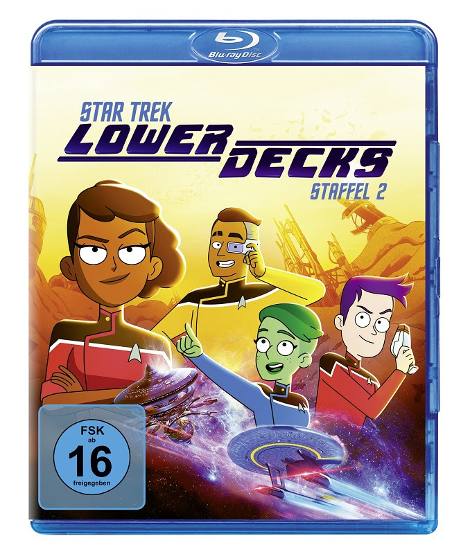 Star Trek: Lower Decks - Staffel 2 Blu-ray Cover