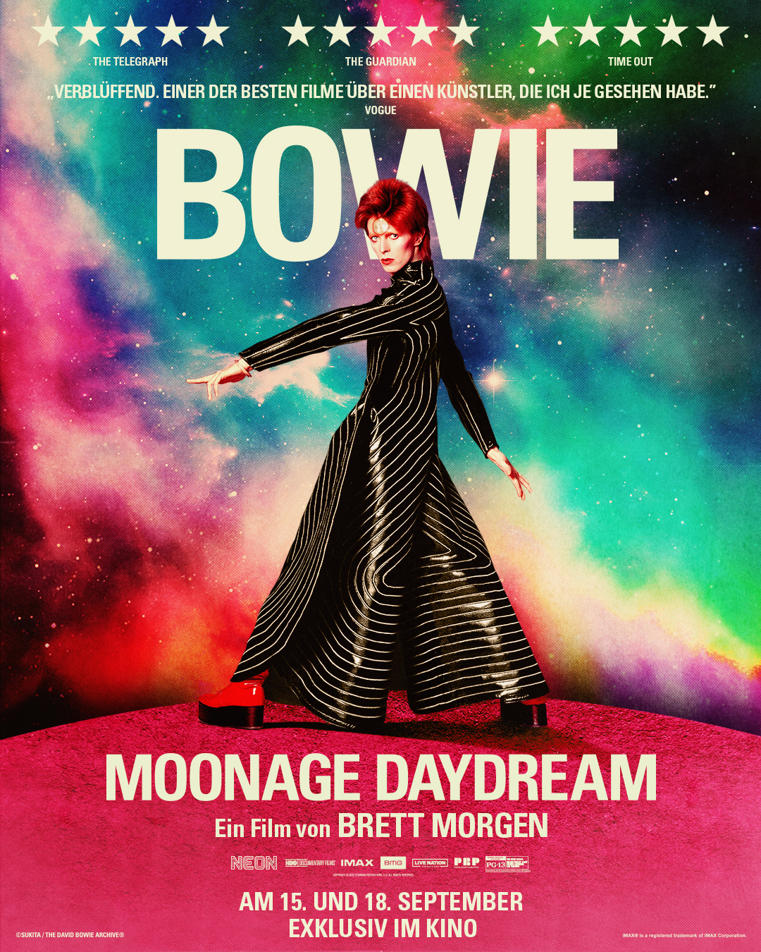 „Moonage Daydream“ ist ein spektakuläres dokumentarisches Porträt eines großartigen Künstlers und außergewöhnlichen Popstars
