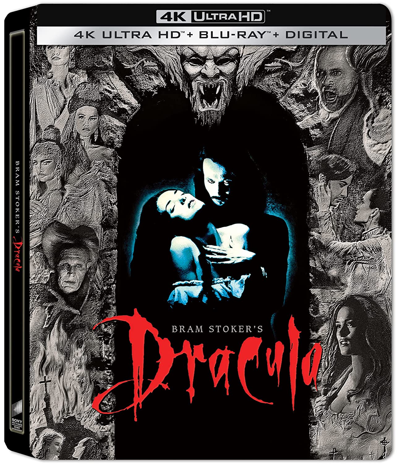 Bram Stokers Dracula 4k Blu-ray Cover