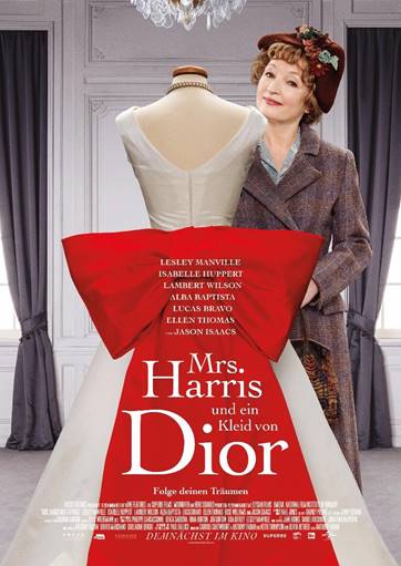 Mrs- harris und ein Kleid von Dior Poster