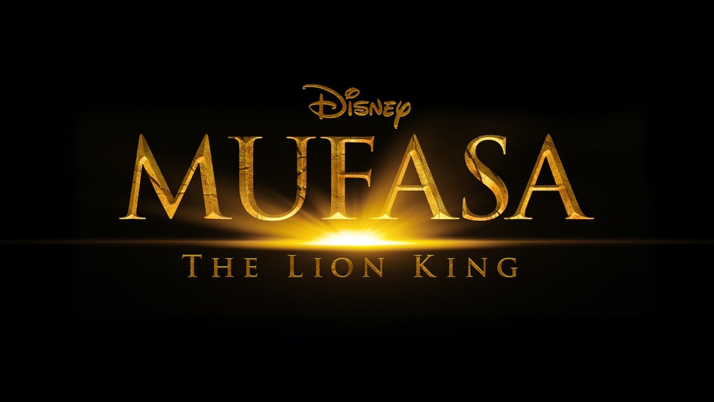 Mufasa Film Poster Schriftzug