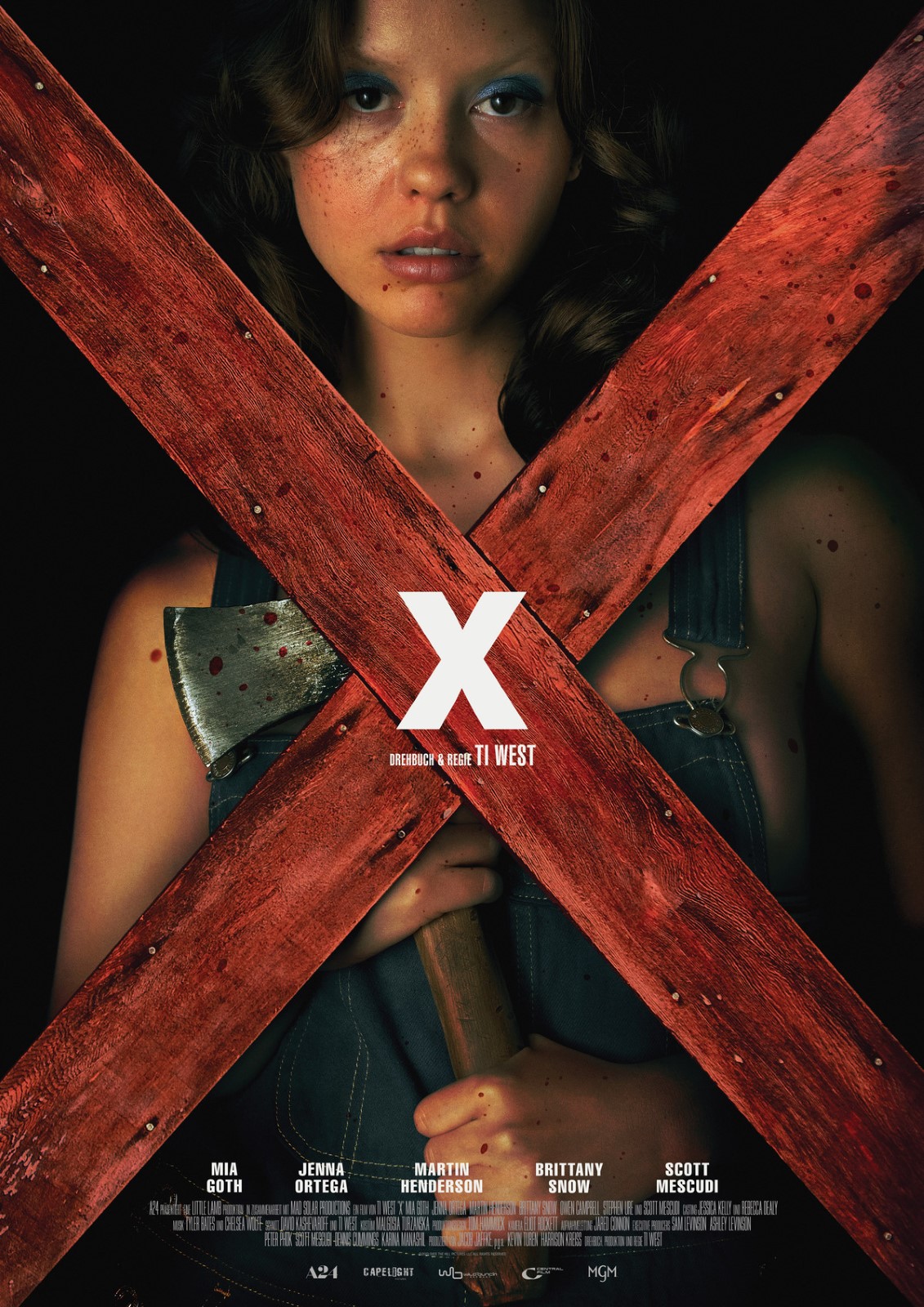 Poster zum Horrorfilm X