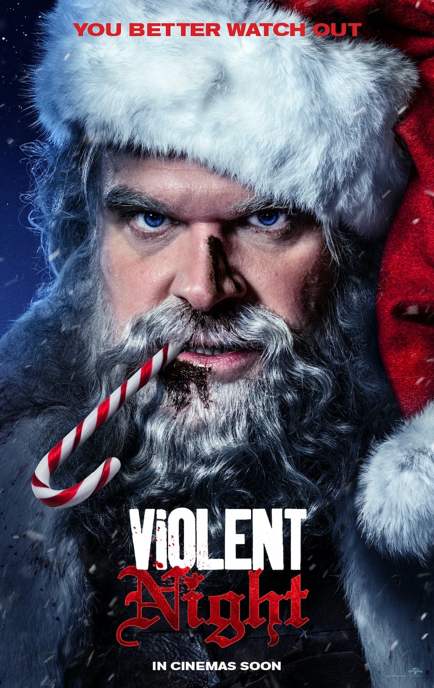 Violent Night Poster mit David Harbour