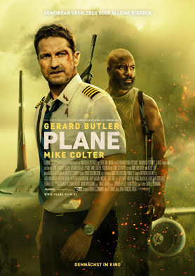 Plane Filmposter mit Gerard Butler