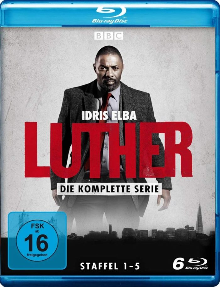 Luther Blu ray Cover komplette Serie