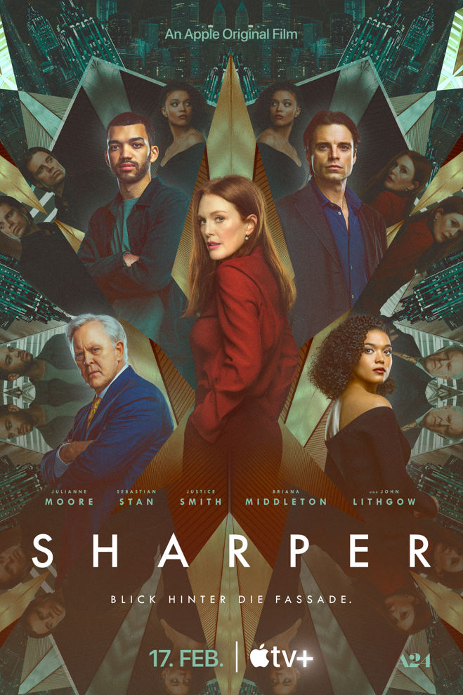 Sharper Filmplakat mit Julianne Moore