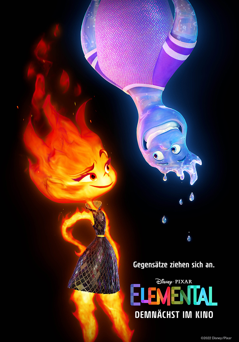 Pixar’s Elemental ist ab 13. September auf Disney+ zu sehen