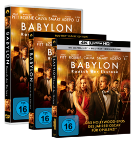 Babylon - Rausch der Ekkstase DVD, 4kUltraHD