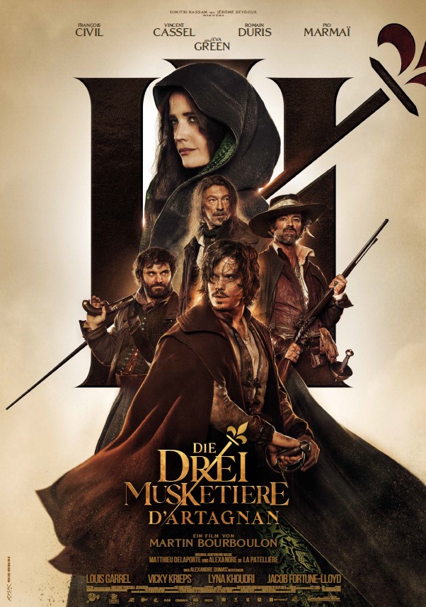Die Drei Musketiere - D`Artagnan - Filmplakat
