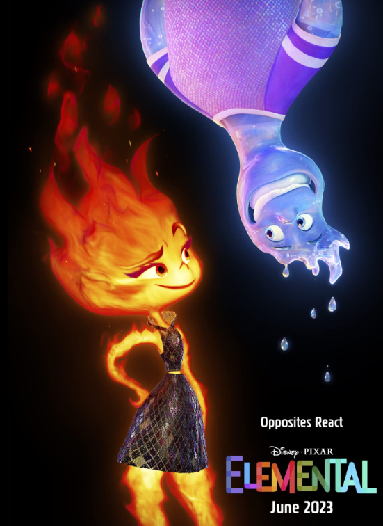 Elemental Poster Pixar