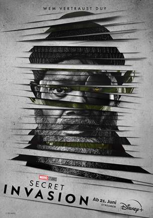 Trailer zu Marvel Serie „Secret Invasion“ mit Samuel L. Jackson als Nick Fury