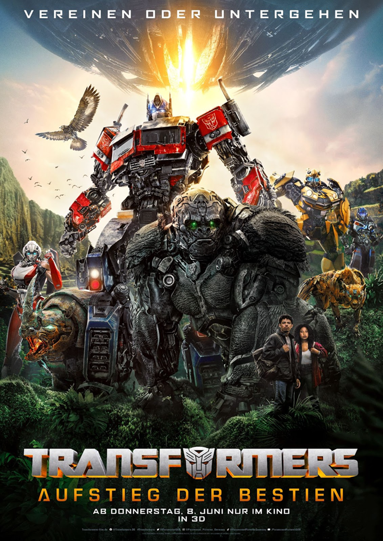 Transformers: Aufstieg der Bestien - Neues Filmplakat