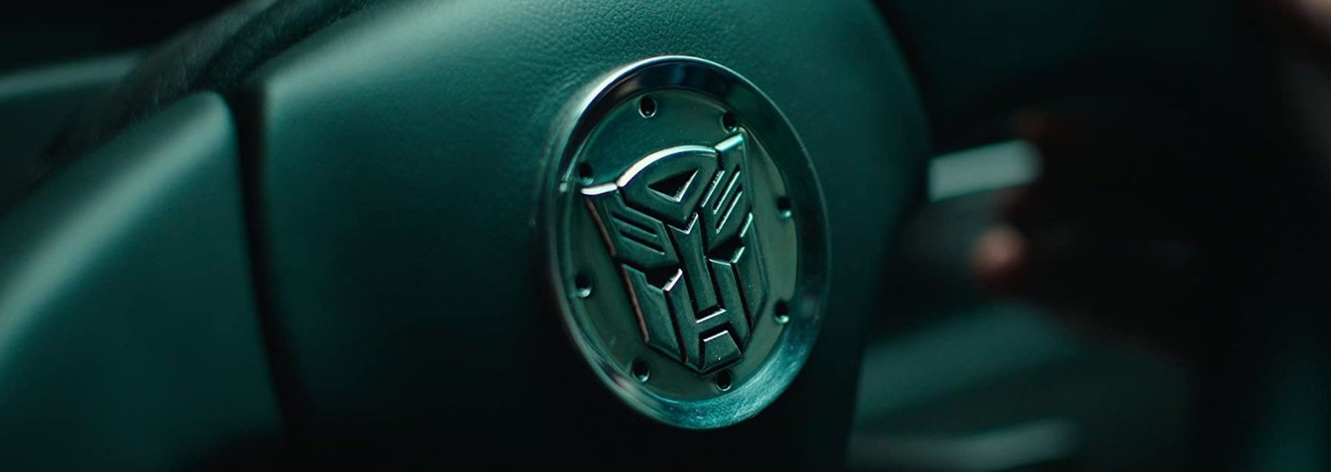 Transformers Prime Logo im Lenkrad