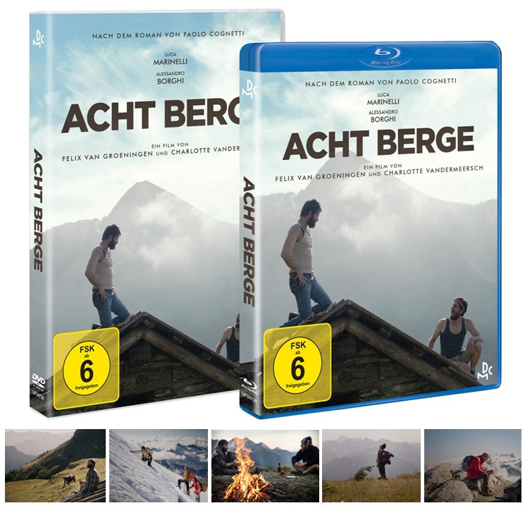 ACHT BERGE DVD und Blu-ray Cover