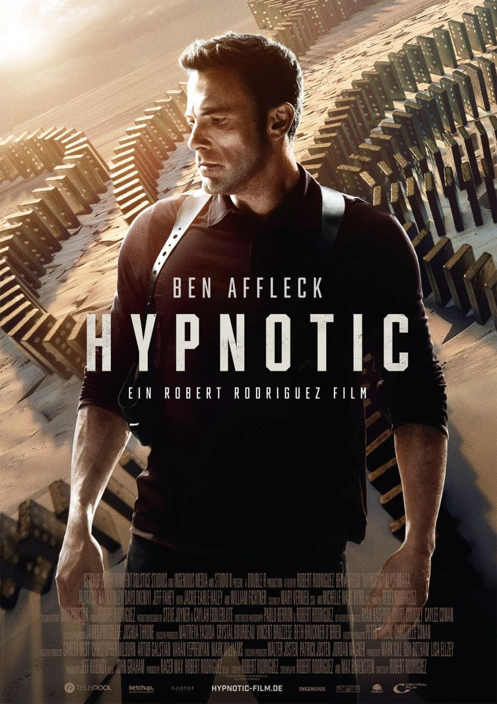 Ben Affleck auf dem Filmplakat zu Hypnotic