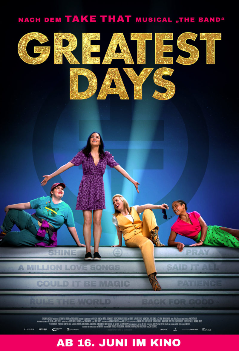 Greatest Days - Take That Film - Trailer und Filmplakat