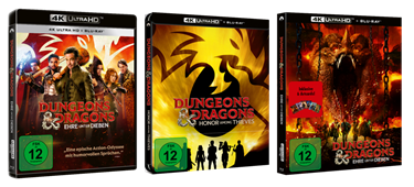 4k Ultra HD, Ultra UHD und limitiertes Steelbook von Dungeons & Dragons: Ehre unter Dieben