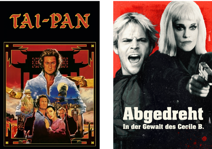 Tai-Pan und Abgedreht - In der Gewalt Des Cecile B. DVD Cover