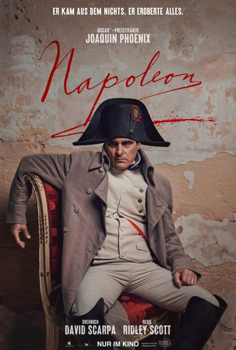 Ridley Scott`s Napoleon mit einem bombastischen ersten Trailer