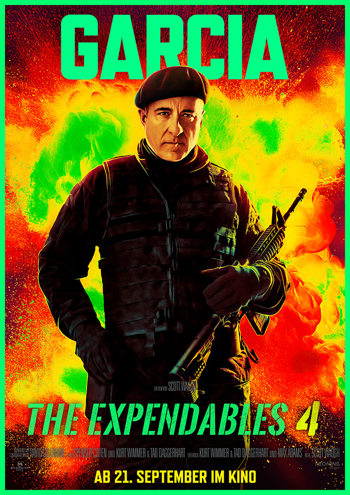 Marsh (Andy Garcia) Character Poster The Expendables 4