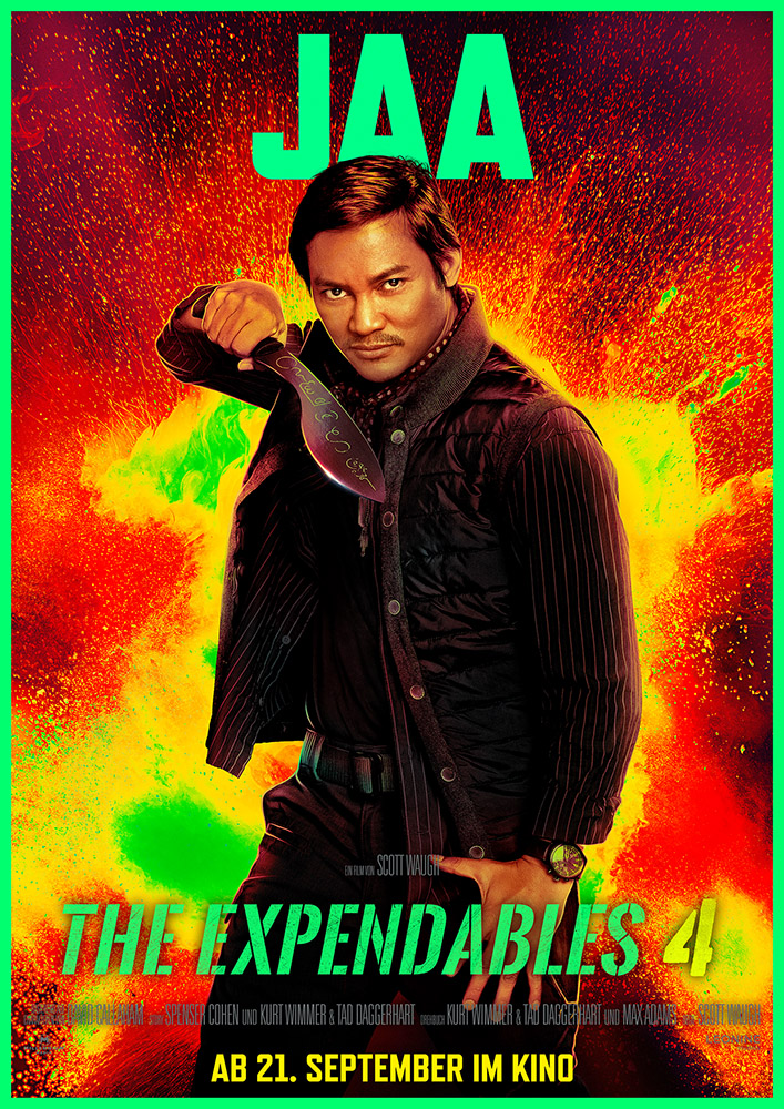 Der Namenlose (Toni Jaa) Character Poster The Expendables 4