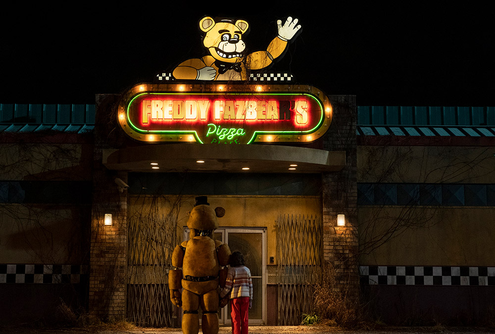 Five Nights at Freddy`s - Freddy`s Pizzeria Leuchtreklame 